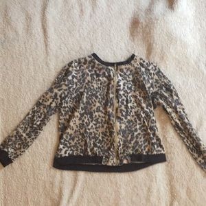 Cheetah print jacket